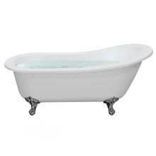 Load image into Gallery viewer, Freestanding Soaking Tub, Acrylic, UPC Certified, Drain & Overflow Assembly Included