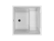 Load image into Gallery viewer, Freestanding Bathtub, 39" Square Acrylic, Contemporary Soaking Tub,UPC Certified Drain & Overflow Included