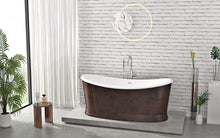 Load image into Gallery viewer, Freestanding Bathtub, 66" Acrylic, UPC Certified