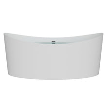 Load image into Gallery viewer, Freestanding Soaking Tub, 68.5" Acrylic, UPC Certified, Drain & Overflow Assembly Included