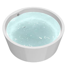 Load image into Gallery viewer, Freestanding Bathtub 59" Acrylic Contemporary Soaking Tub UPC Certified Drain & Overflow Assembly Included