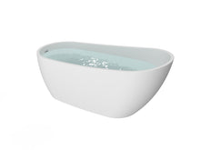 Load image into Gallery viewer, Acrylic Freestanding Soaking Bathtub, UPC Certified, Drain & Overflow Assembly Included
