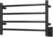 Load image into Gallery viewer, HEATGENE 4 Bar Wall-Mounted Plug-in / Hard-wiring Towel Warmer - HG-64153