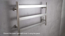 Load image into Gallery viewer, HEATGENE Wall Plates - Compatible with Heatgene Flat Bar Towel Warmers Only