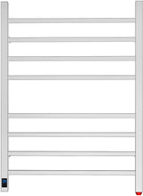 Load image into Gallery viewer, HEATGENE Square Bar Towel Warmer with Built-in Timer and Temperature Control, Wall-Mounted Plug-in/Hardwired - HG-R68033
