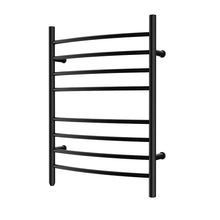 Load image into Gallery viewer, Heatgene Wall Mounted 8 Bar Plug-in Curved Towel Warmer