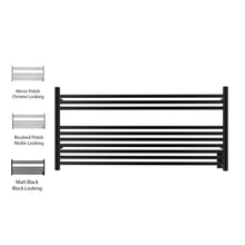 Load image into Gallery viewer, HEATGENE 10 Bar Wall-Mounted Plug-in / Hard-wiring Towel Warmer - HG-64154