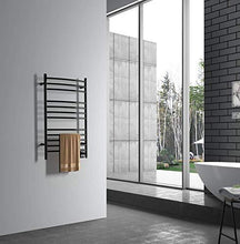 Load image into Gallery viewer, Heatgene 12 Bar Hardwired/Plug-in Towel Warmer - HG-6441