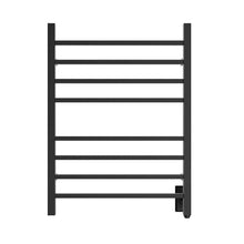 Load image into Gallery viewer, Heatgene Wall Mounted 8 Square Bar Hardwired/Plug-in Towel Warmer