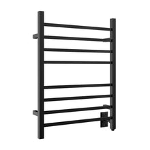 Load image into Gallery viewer, Heatgene Wall Mounted 8 Square Bar Hardwired/Plug-in Towel Warmer