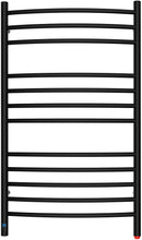 Load image into Gallery viewer, HEATGENE Towel Warmer with Built-in Timer and Temperature Control, Wall-Mounted, Electric Plug-in/Hardwired, 12 Bar - HG-R64170
