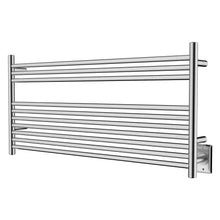 Load image into Gallery viewer, HEATGENE 10 Bar Wall-Mounted Plug-in / Hard-wiring Towel Warmer - HG-64154