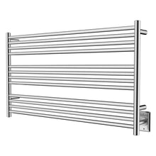 Load image into Gallery viewer, HEATGENE 12 Bar Wall-Mounted Plug-in / Hard-wiring Towel Warmer - HG-64155