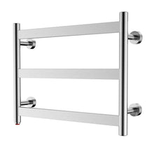 Load image into Gallery viewer, HEATGENE 3 Flat Bar Wall-Mounted Hard- wiring / Plug in Towel Warmer - HG-64135