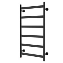 Load image into Gallery viewer, HEATGENE 6 Flat Bar Wall-Mounted Hard Wired/Plug in Towel Warmer - HG-64137