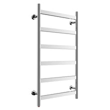 Load image into Gallery viewer, HEATGENE 6 Flat Bar Wall-Mounted Hard Wired/Plug in Towel Warmer - HG-64137