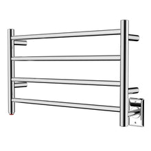 Load image into Gallery viewer, HEATGENE 4 Bar Wall-Mounted Plug-in / Hard-wiring Towel Warmer - HG-64153