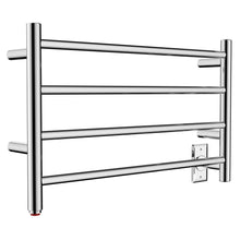 Load image into Gallery viewer, HEATGENE 4 Bar Wall-Mounted Plug-in / Hard-wiring Towel Warmer - HG-64153