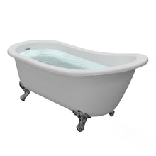 Load image into Gallery viewer, Freestanding Soaking Tub, Acrylic, UPC Certified, Drain &amp; Overflow Assembly Included
