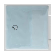 Load image into Gallery viewer, Freestanding Bathtub, 39" Square Acrylic, Contemporary Soaking Tub,UPC Certified Drain &amp; Overflow Included
