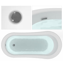 Load image into Gallery viewer, Freestanding Soaking Tub, Acrylic, UPC Certified, Drain &amp; Overflow Assembly Included
