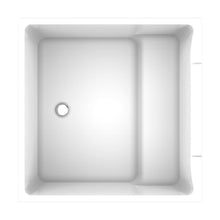 Load image into Gallery viewer, Freestanding Bathtub, 39" Square Acrylic, Contemporary Soaking Tub,UPC Certified Drain &amp; Overflow Included
