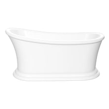 Load image into Gallery viewer, Freestanding Bathtub 67" Acrylic Contemporary Soaking Tub UPC Certified Drain &amp; Overflow Assembly Included
