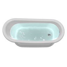 Load image into Gallery viewer, Freestanding Bathtub 67" Acrylic Contemporary Soaking Tub UPC Certified Drain &amp; Overflow Assembly Included
