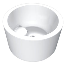Load image into Gallery viewer, Freestanding Soaking Bathtub, Contemporary 41" Round Acrylic tub
