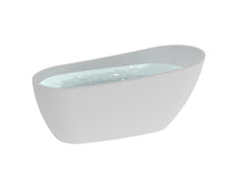 Load image into Gallery viewer, Acrylic Freestanding Soaking Bathtub, UPC Certified, Drain &amp; Overflow Assembly Included
