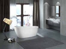 Load image into Gallery viewer, Acrylic Freestanding Soaking Bathtub, UPC Certified, Drain &amp; Overflow Assembly Included

