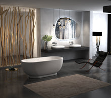 Load image into Gallery viewer, Freestanding Soaking Bathtub, 70" Acrylic, UPC Certified, Drain &amp; Overflow Assembly Included
